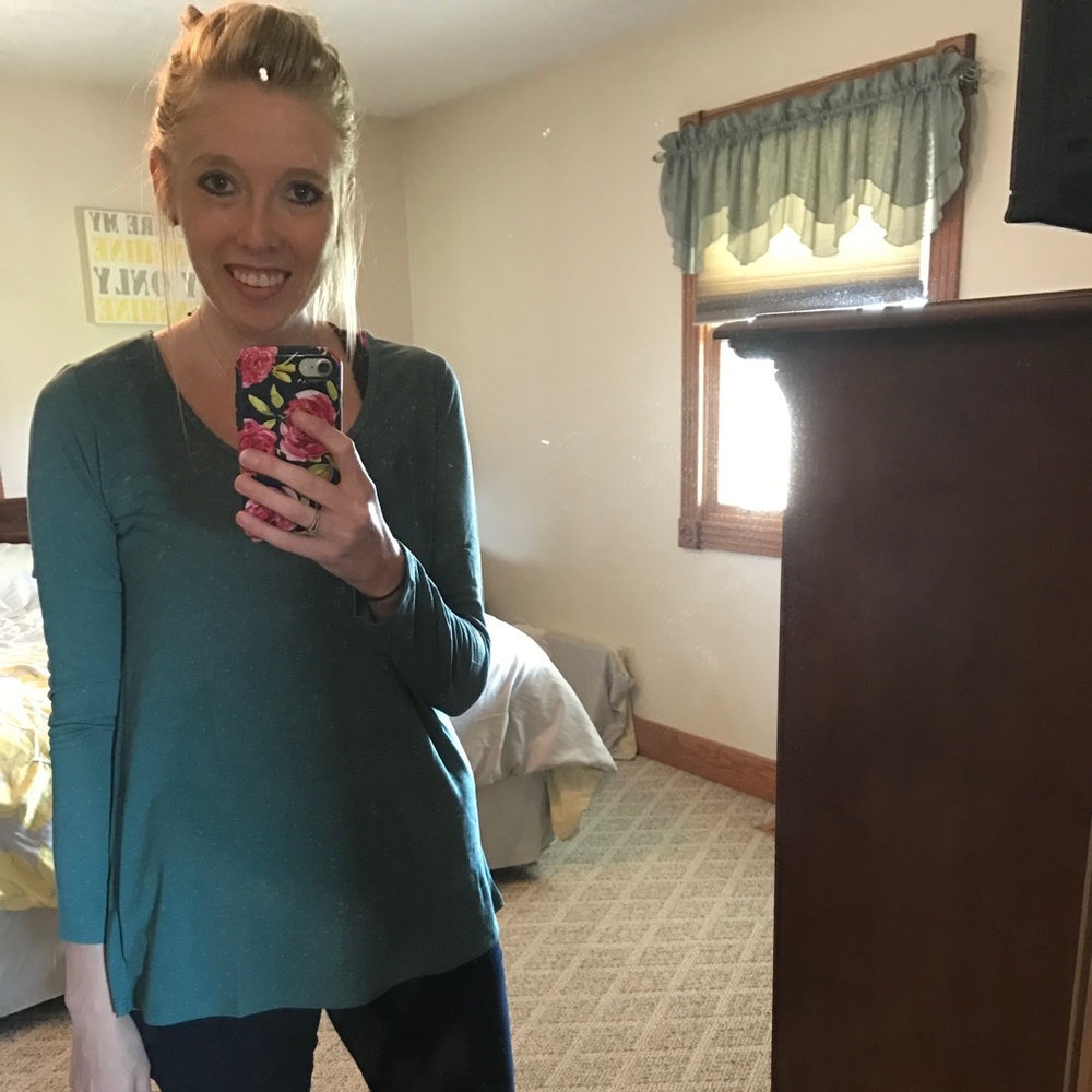 XS Lularoe Micro Polka Dot Lynnae